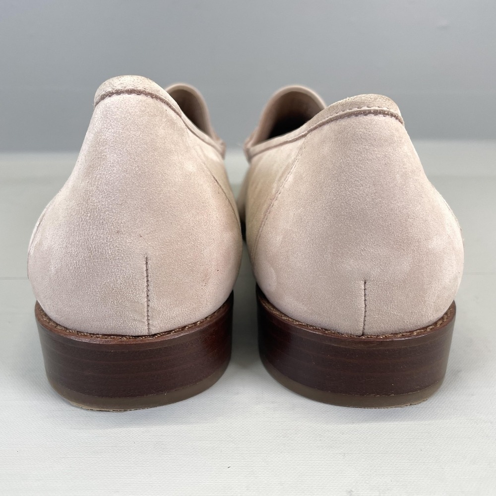Vionic Waverly Penny Loafers Womens Size 11 Beige Pink Nubuck Moc Toe Shoes - Picture 5 of 10